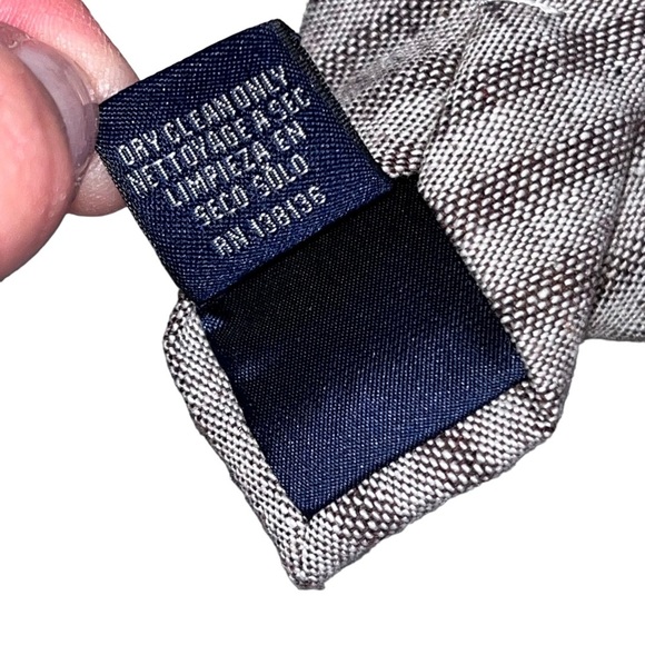 NEW Men’s Original Penguin Aziz Brown Striped Neck Tie - Picture 8 of 8